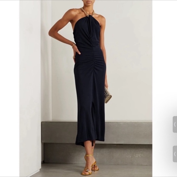 Veronica Beard Dresses Veronica Beard Reze Chain Embellished Halter